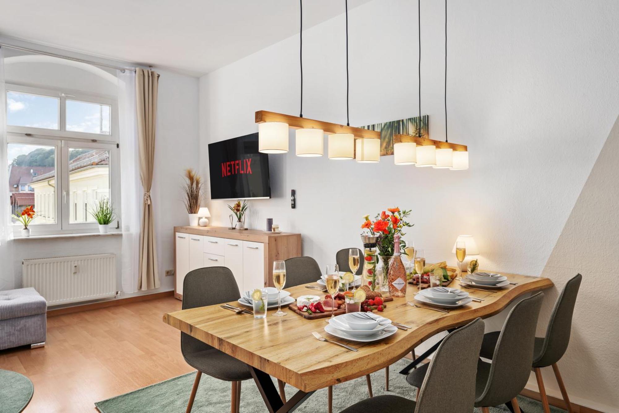 Neu Meissen Altstadt Familyoase Wlan Netflix Magenta Disney المظهر الخارجي الصورة