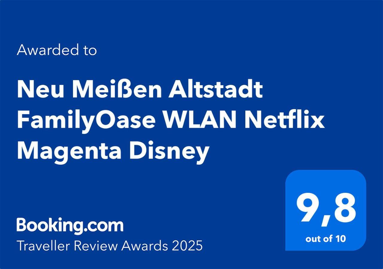 Neu Meissen Altstadt Familyoase Wlan Netflix Magenta Disney المظهر الخارجي الصورة
